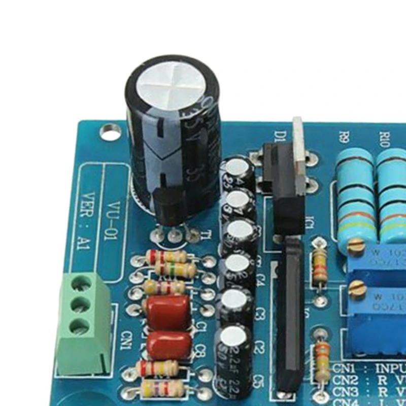 

AC 12V Stereo VU Meter Driver Board Amplifier U Header Driver Board Speaker Driver