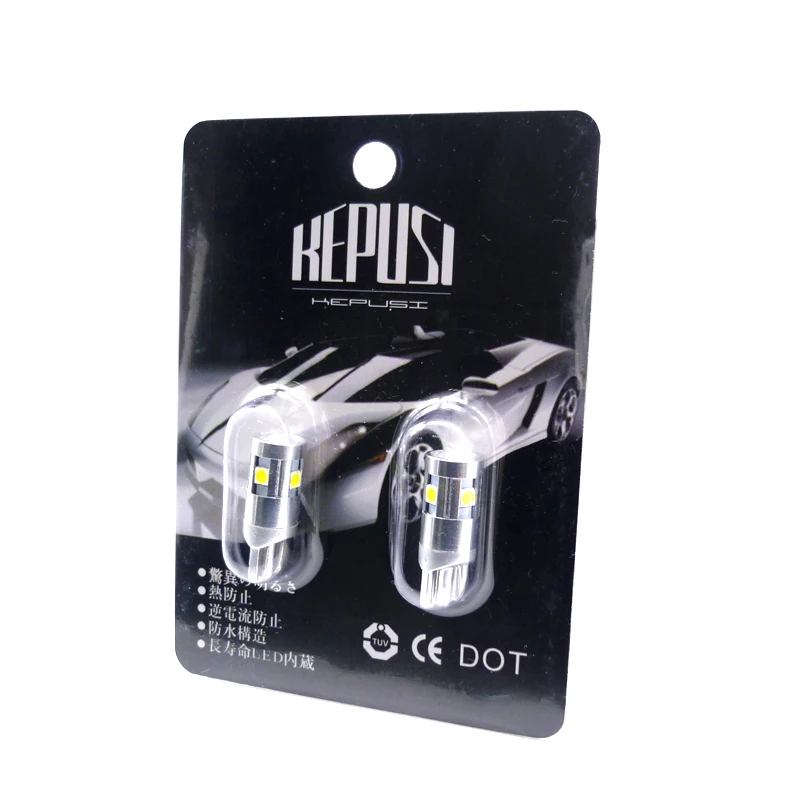 

2x T10 W5W LED Clearance Light Marker Lamp Bulb For Jeep Wrangler Cherokee Comanche Commander Compass Grand