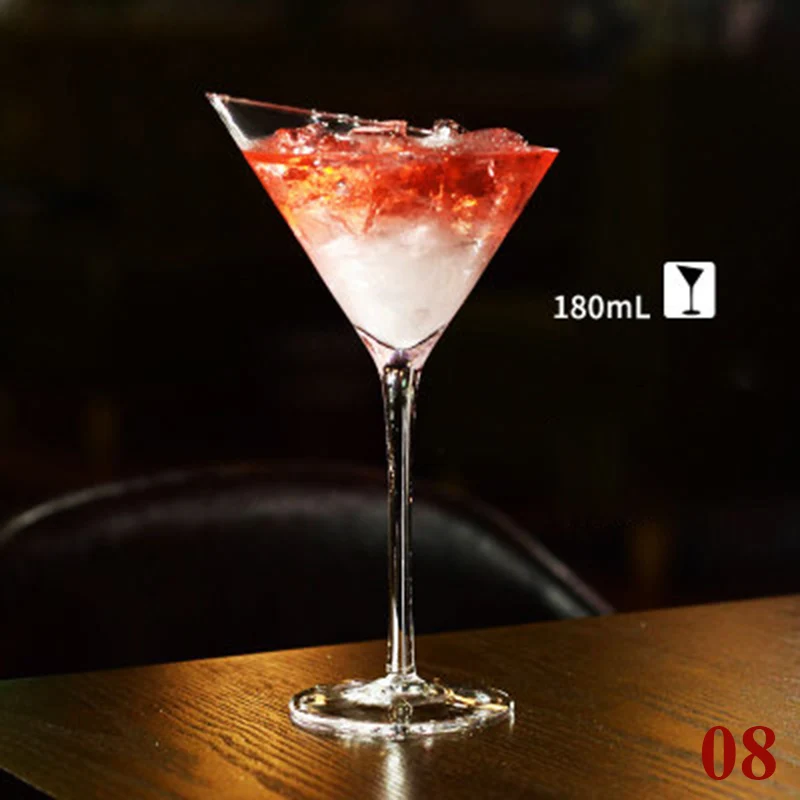 Набор 2 120 295ml 10 видов расцветки модные вечерние в форме бокала с красным вином бар