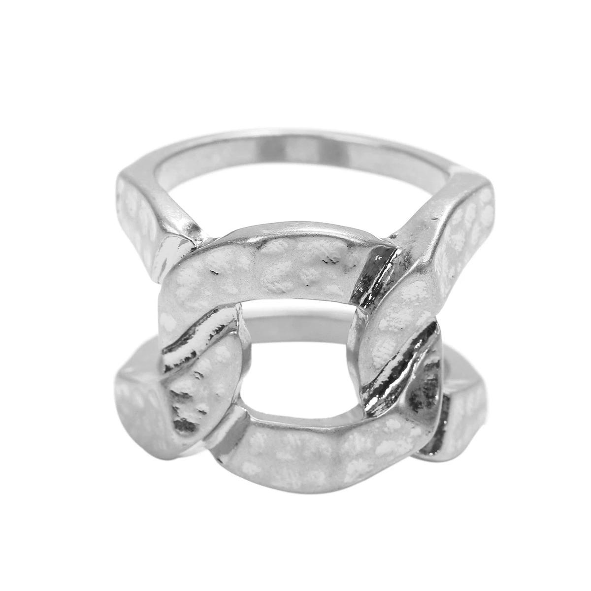 Youvanic винтажное панк золотое плотное кубинское кольцо с цепочкой женское в стиле