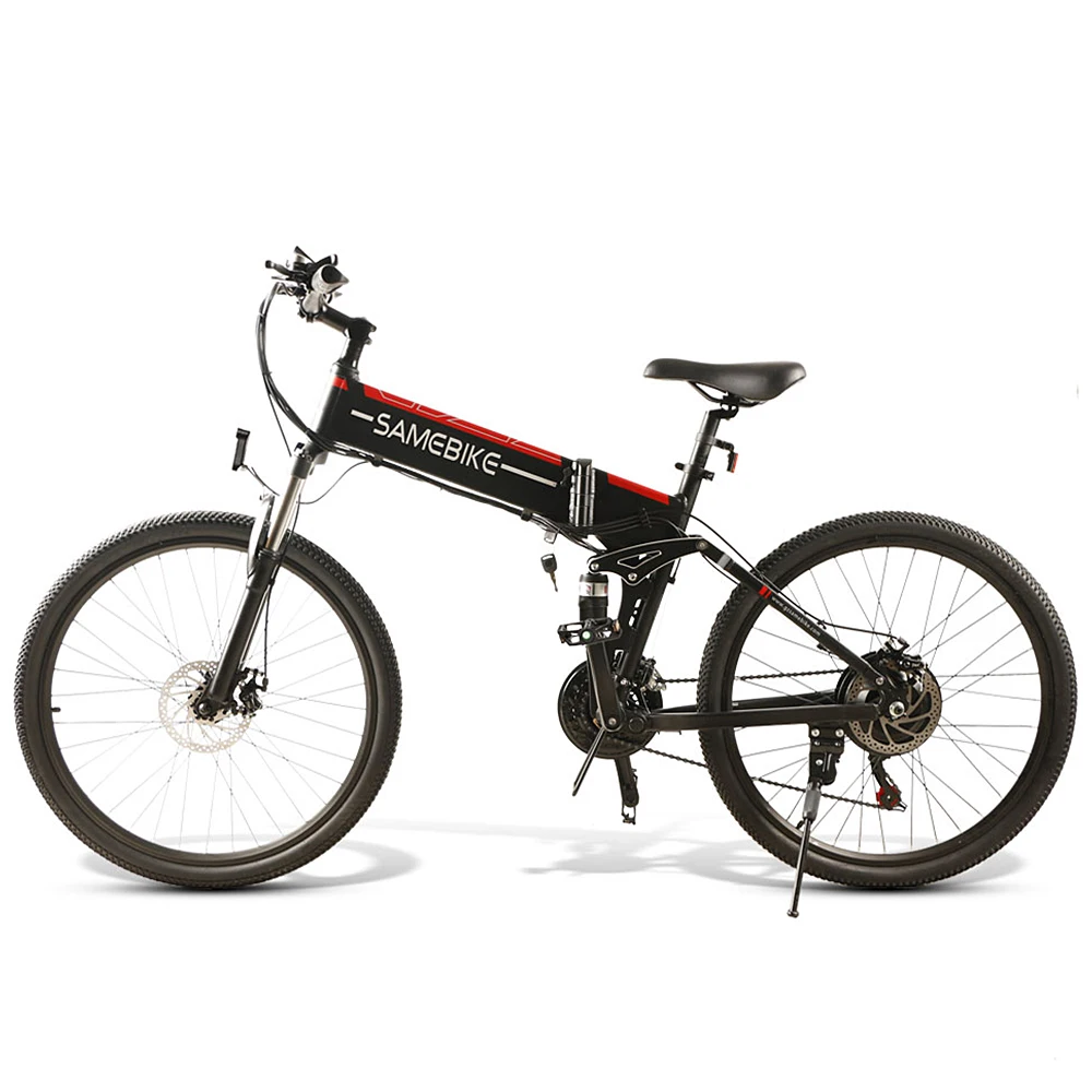 26 дюймовый складной электрический велосипед спицевой обод скутер мопед мотор 48В