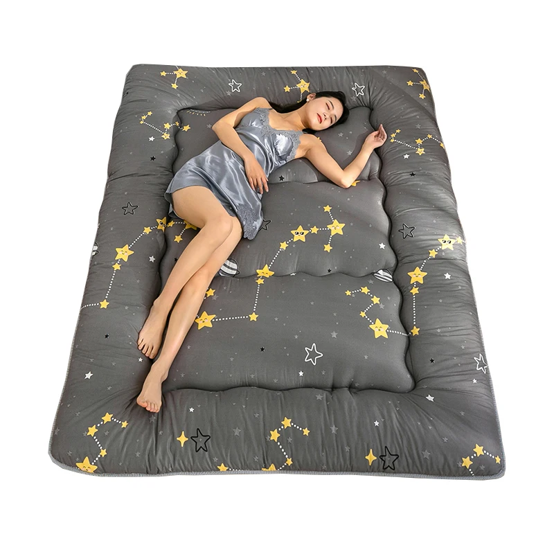 

Thicken floor mattress Foldable comfortable Japanese style Mattresses For Family Bedspreads King Queen Twin Full Size Tatami Mat