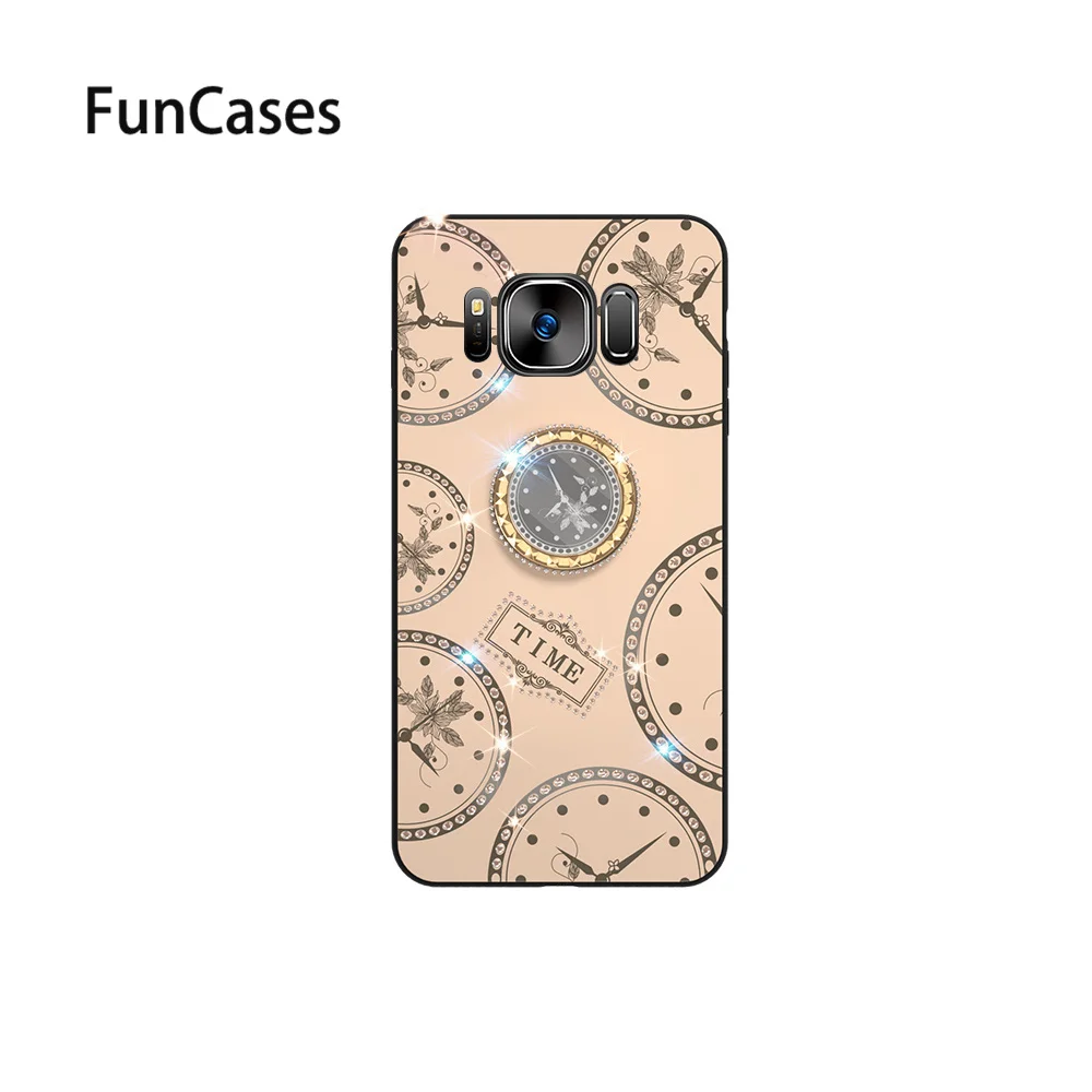 Чехлы для Samsung S8 Plus белый жасминовый Мягкий силиконовый чехол Galaxy + S10 S20 Ultra S9 S7 Edge