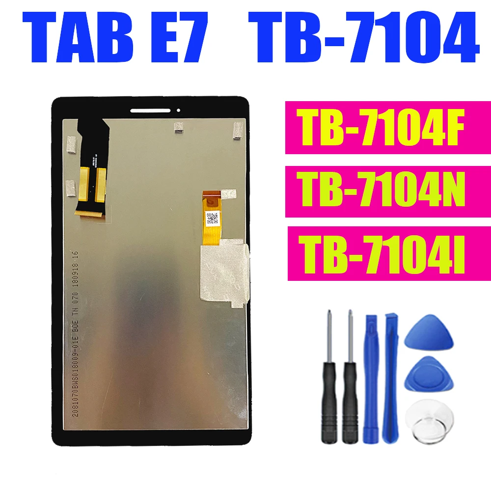 Для планшета Lenovo TAB E7 TOUCHBeauty TB 7104 7104I 7104F 7104N ЖК дисплей и сенсорный экран дигитайзер
