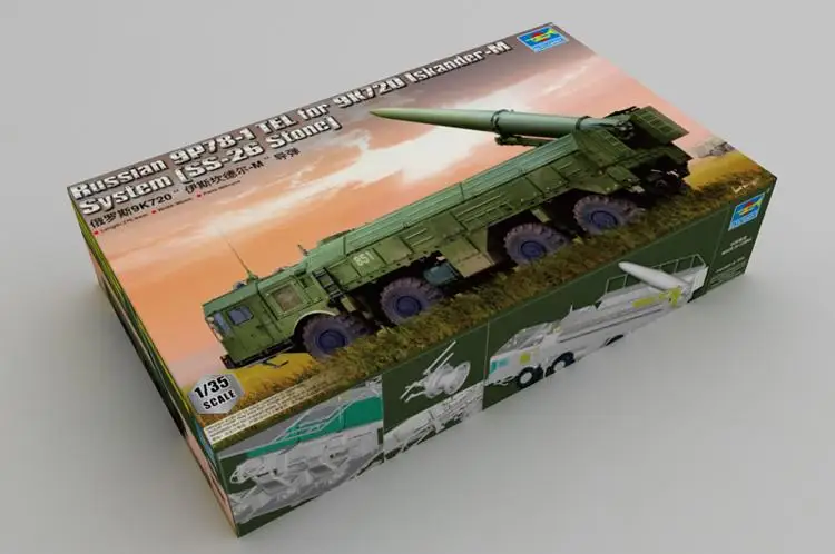 Телефон Trumpeter 01051 1/35 русский 9P78 1 для системы Iskander M 9K720 (камень с функцией SS