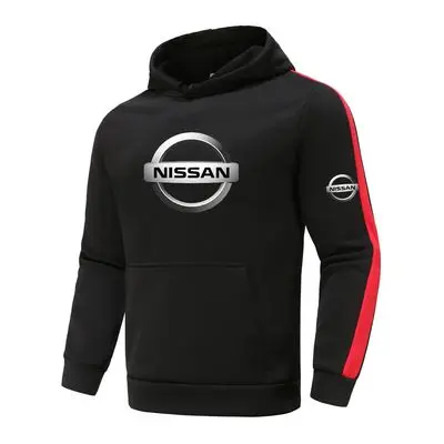 Новинка 2021 демисезонные мужские толстовки с логотипом Nissan спортивная одежда