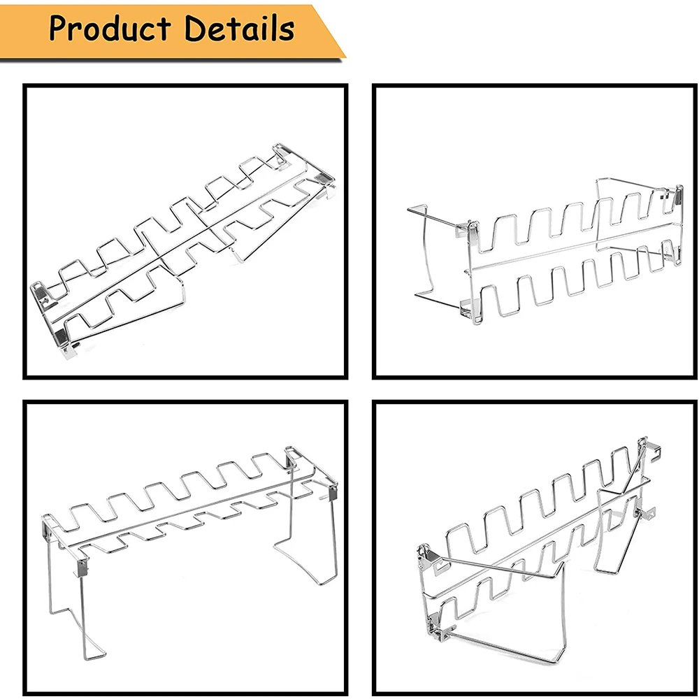 Подставка под крылья для куриных ножек металлическая подставка из нержавеющей