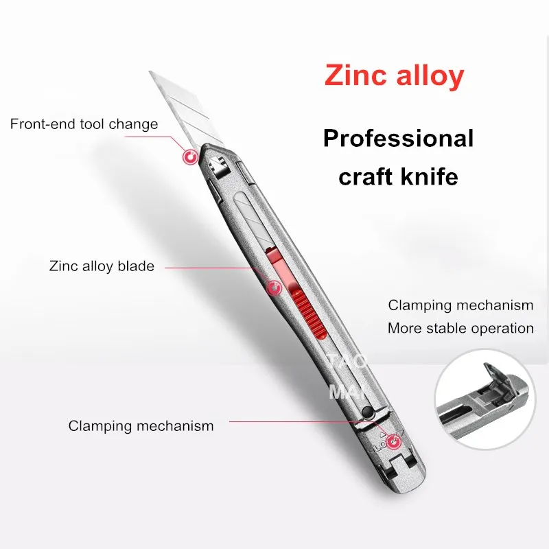 Многофункциональный нож из цинкового сплава резка кожи гравировка распаковка
