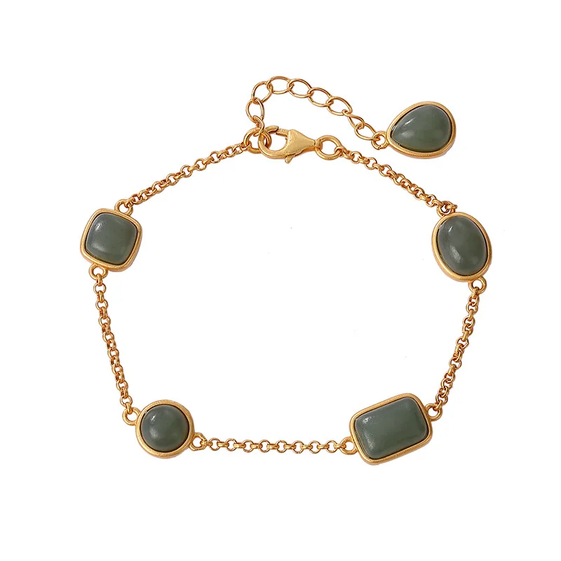 

Женский браслет из серебра 925 пробы, с золотым покрытием