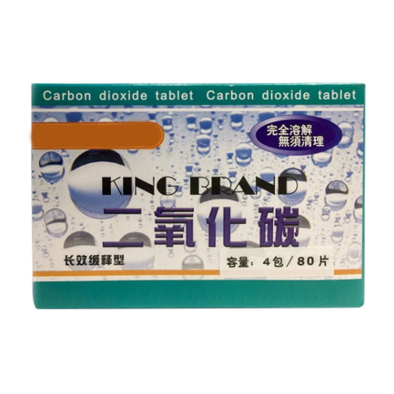 80 шт./лот Аквариум CO2 углекислый планшет для растений аквариум рыб водный