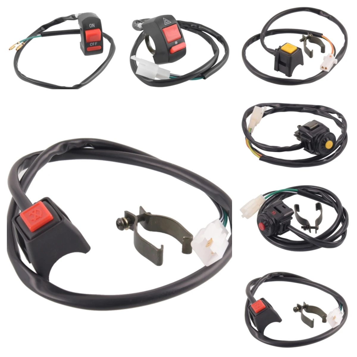 Универсальный квадроцикл мотоцикл двойной Спорт грязевой пусковой сигнал