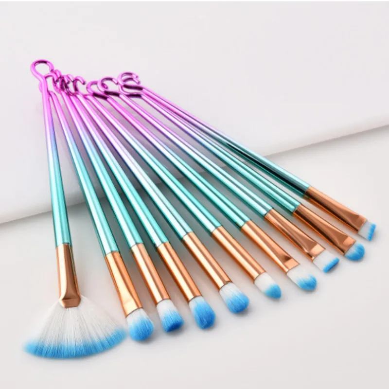 Набор кистей для макияжа с круглым крючком 7 шт.|Аппликатор теней век| |