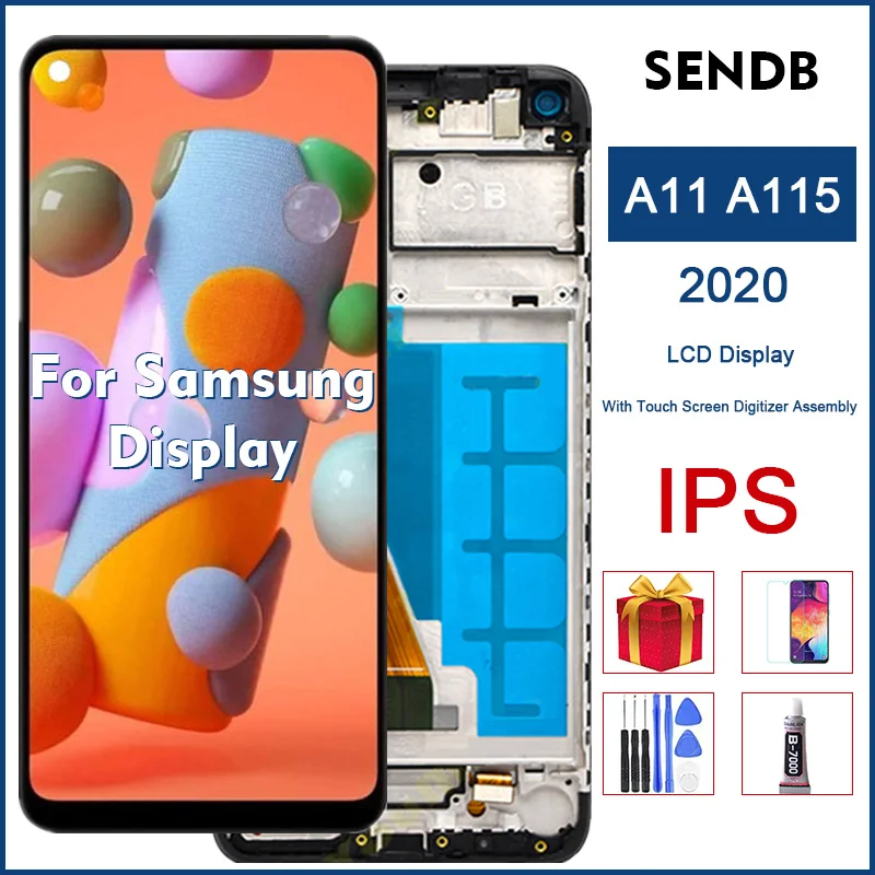 ЖК дисплей для Samsung Galaxy A11 2020 SM A115F A115M A115U A115A A115W A115AZ DS сенсорный экран с