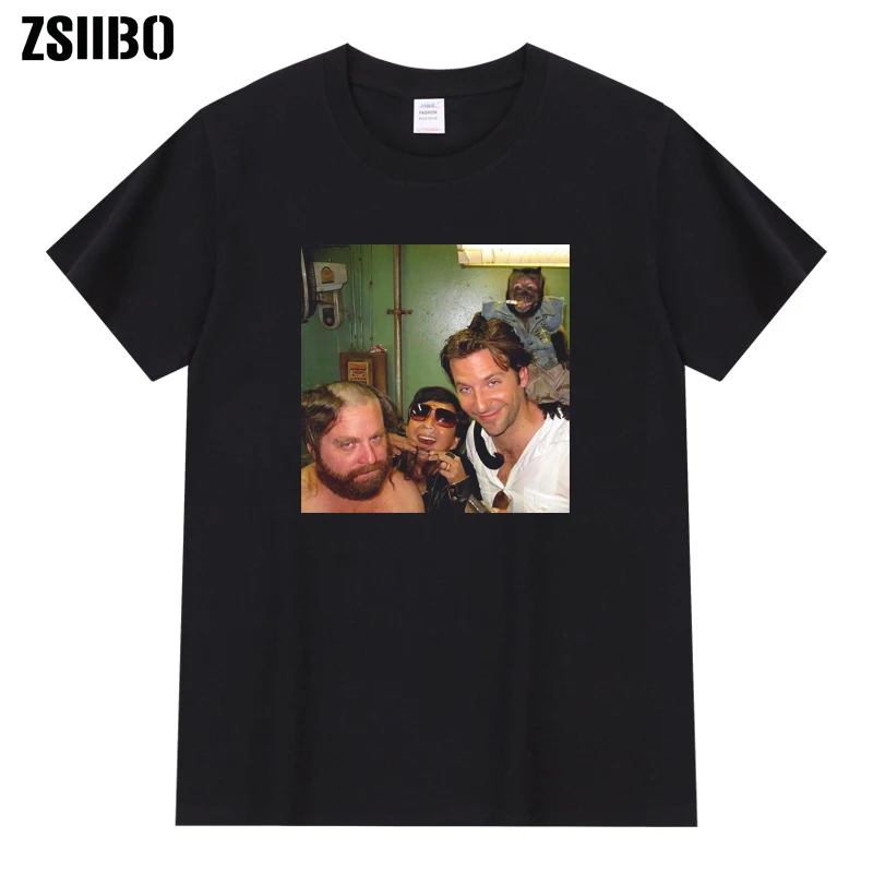 Новое поступление 2020 женская футболка из фильма &quotпохмелье&quot Модная хлопковая