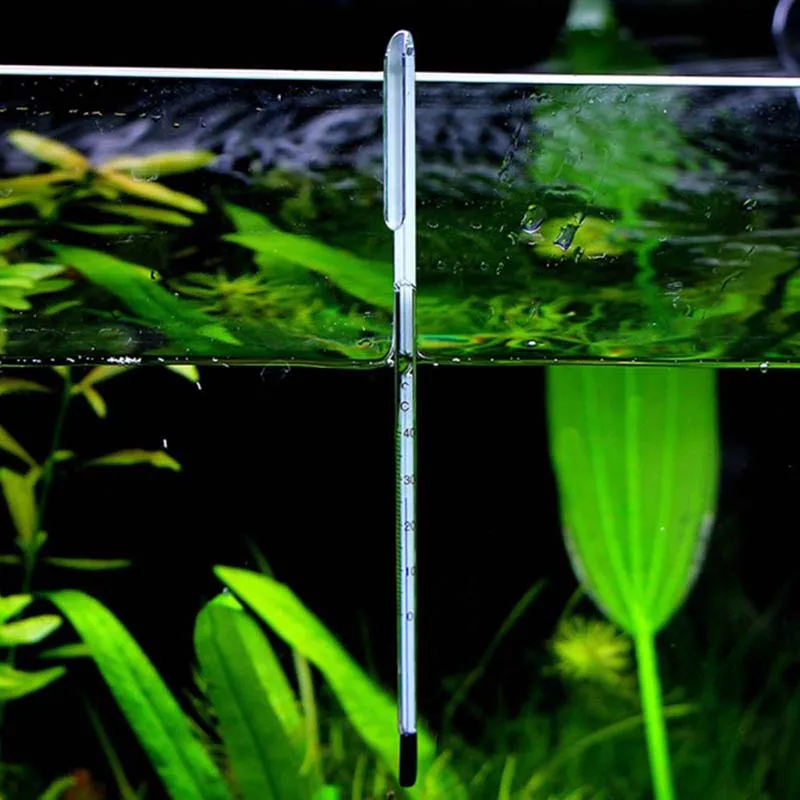 

Стеклянный термометр для аквариума, термометр для аквариума, гидрометр для аквариума с крючком