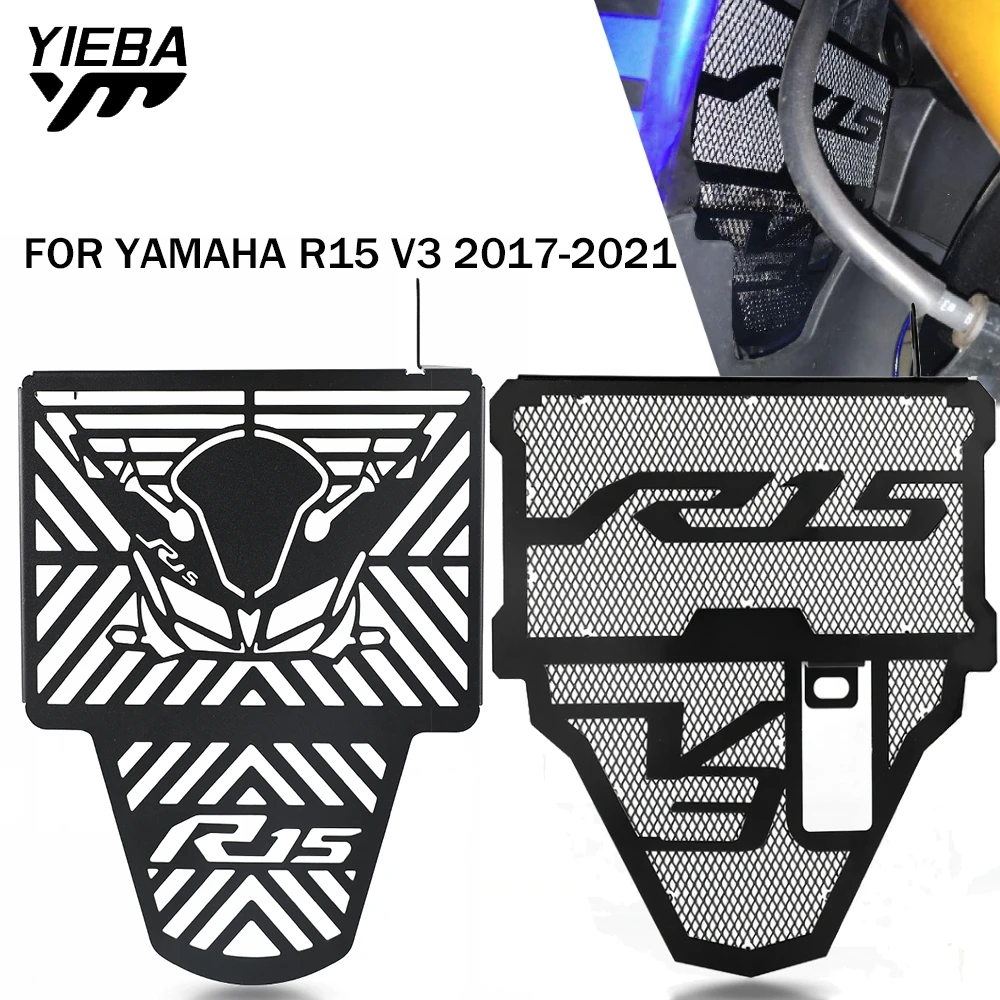 

Motorcycle Accessories YZF R15 Radiator Grille Guard Cover Protection For YAMAHA YZFR15 V3 YZF-R15 V3.0 2017 2018 2019 2020 2021