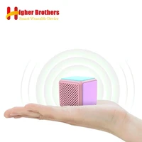 rubiks cube portable outdoor audio macaron color silicone color matching mini square bluetooth speaker boy and girl gift