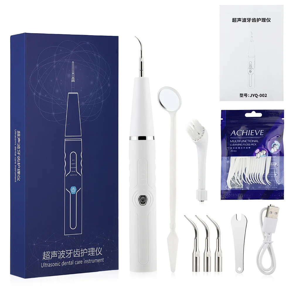 Enlarge Electric Tooth Cleaner Teeth Water Toothpick  Household Ultrasonic Dental Care Machine USB charging