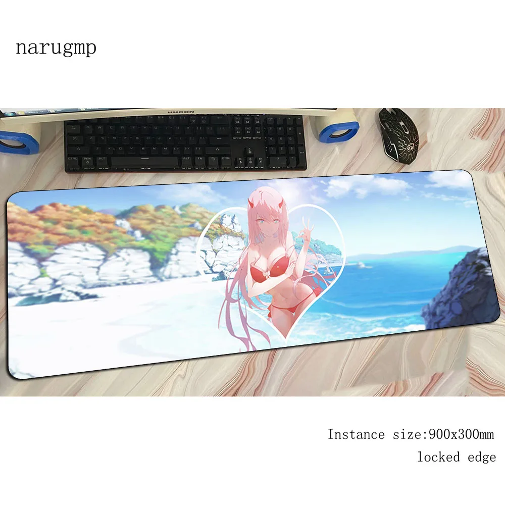 Игровой коврик для мыши darling in the franxx профессиональный компьютерный стол геймеров