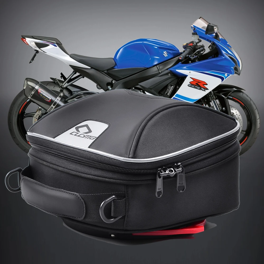 

For GSX-R 750 04-17 S750 2017- GSXR 600 04-17 Waterproof Motor Tank Bag Black Oil Fuel Bag Motorcycle-Bag Fuel-Tank-Bag 3.2L
