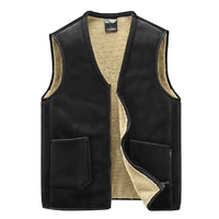 mens large size clothing winter vest jackets sleeveless coat casual big size 5xl male warm waistcoat fleece vest men warm vest