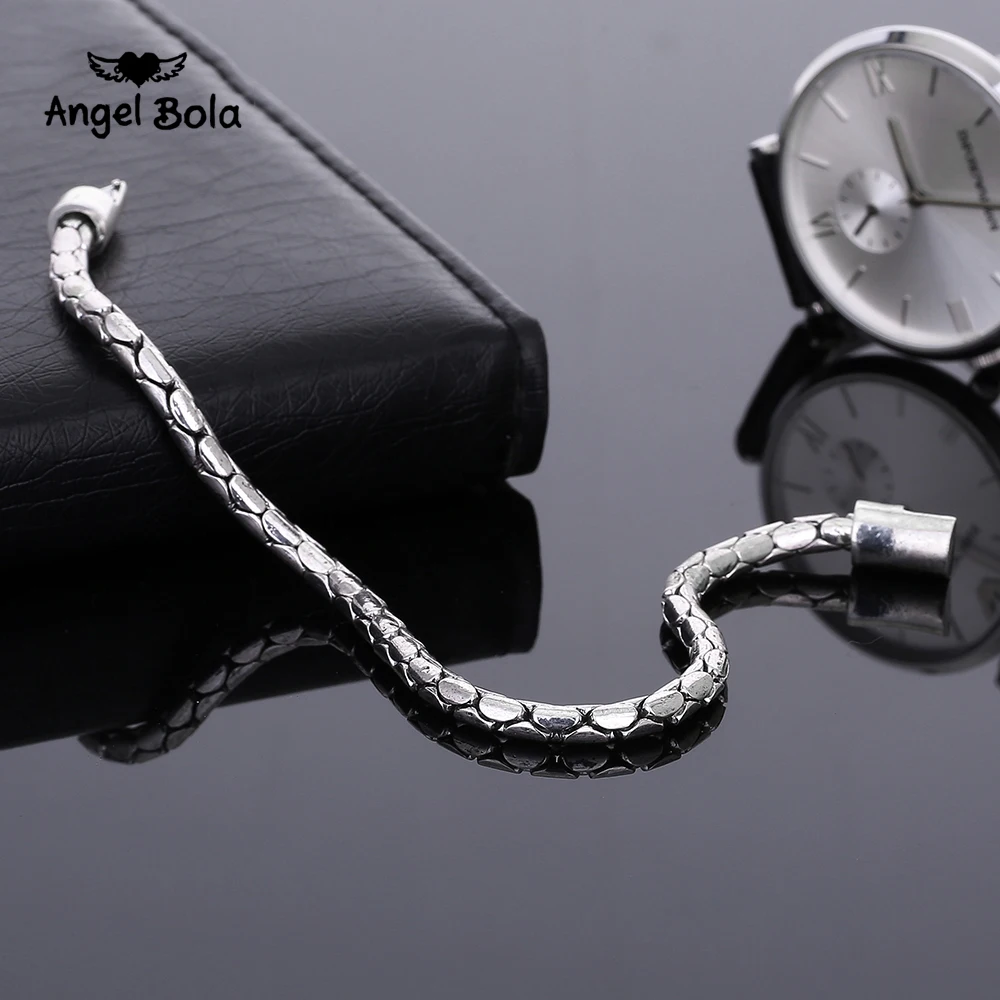 Будды браслет ювелирные изделия древнее серебро Цвет для мужчин и женщин Модный