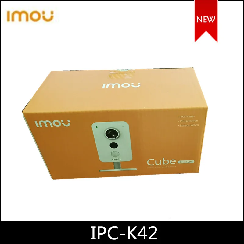 Dahua Imou Cube POE Camera IPC-K42A 4 МП двусторонняя связь встроенный микрофон и динамик с