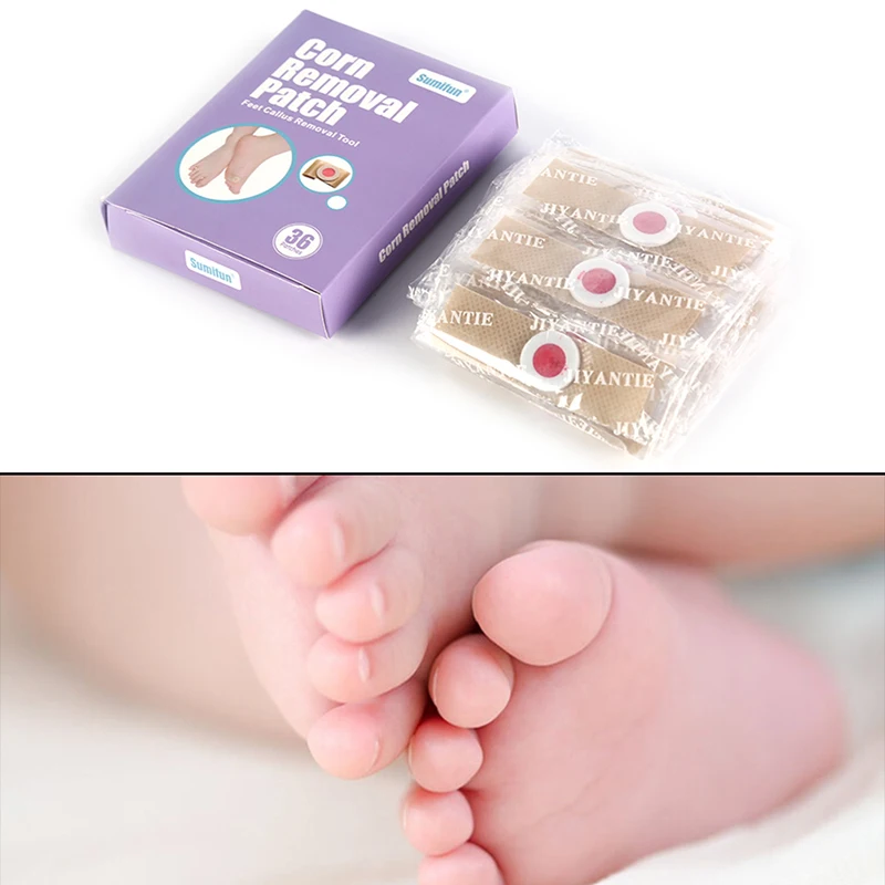 

36Pcs/Box Patch Corn Treatment Soft Feet Problem Removal Plaster Wart Foot Care