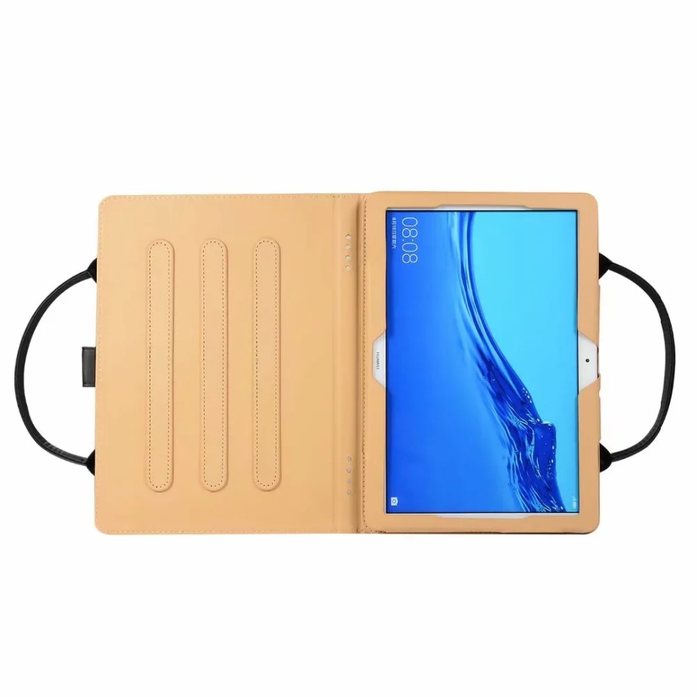 Сумка для huawei MediaPad T5 10 чехол для планшета huawei MediaPad T5 AGS2-W09/L09/L03/W19 10," Магнитный чехол+ ручка