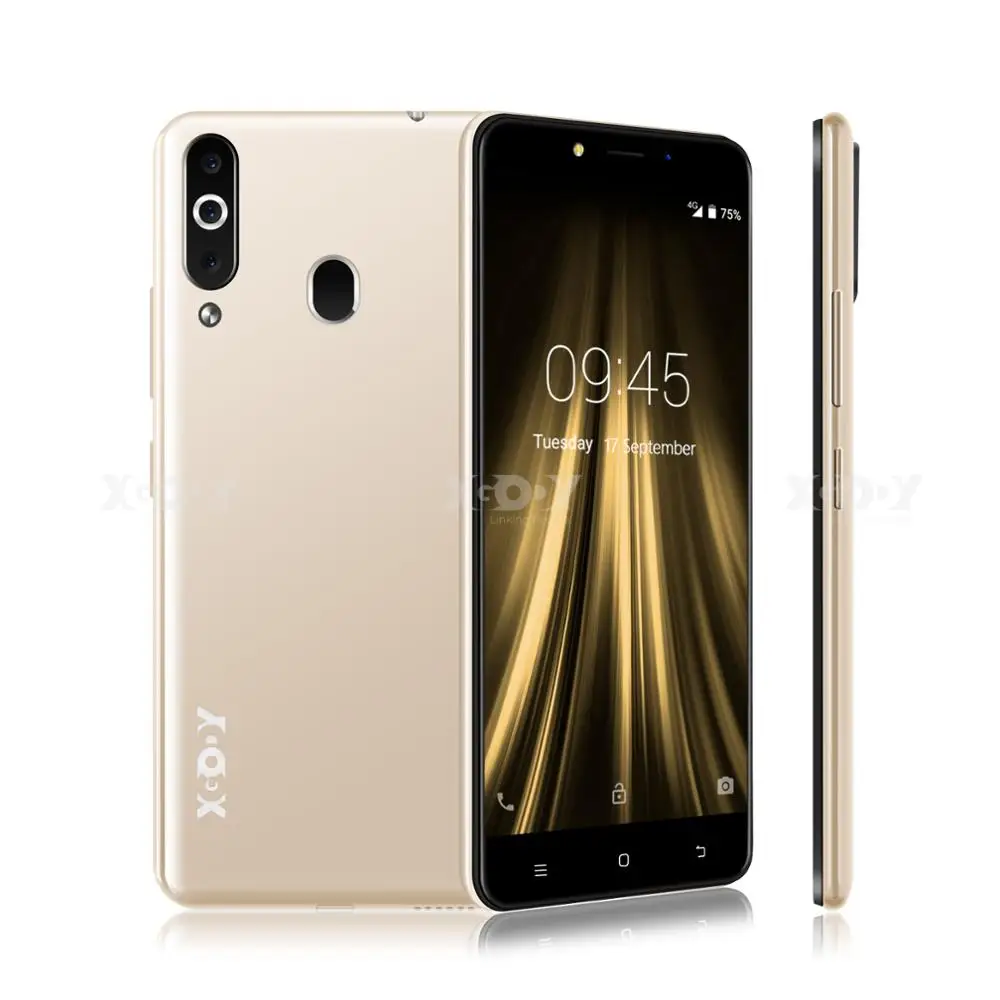 Мобильный телефон XGODY 4G отпечаток пальца 2 ГБ 16 Android 6 0 смартфон две sim-карты 5