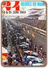 1969 24 часа от Le Mans, жестяные таблички, плакат, мужская пещера, паб, Ретро Декор стен 8x12 дюймов