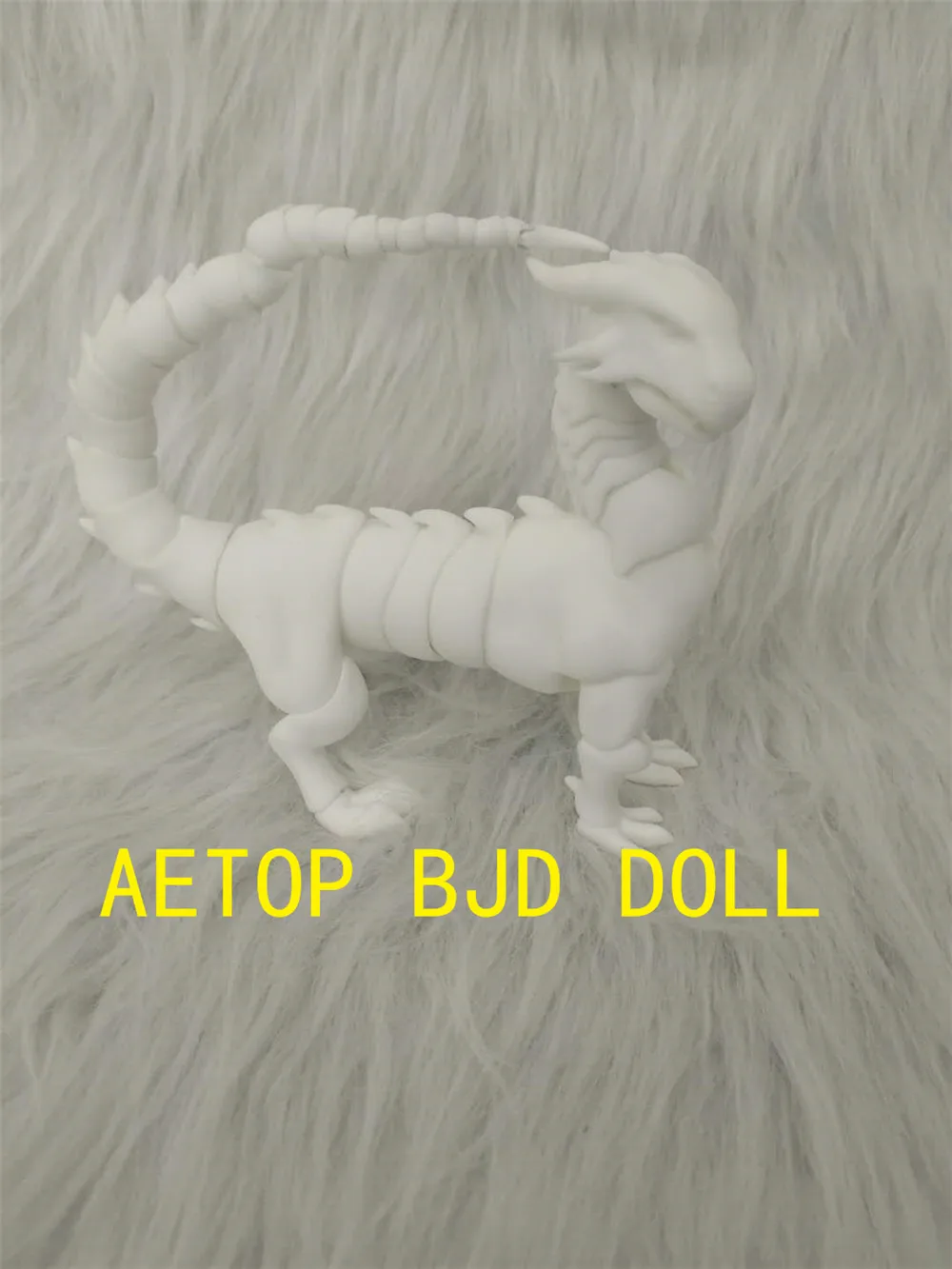 Кукла AETOP BJD 1/6 животное белый дракон и черный полимерная игрушка|Куклы| |