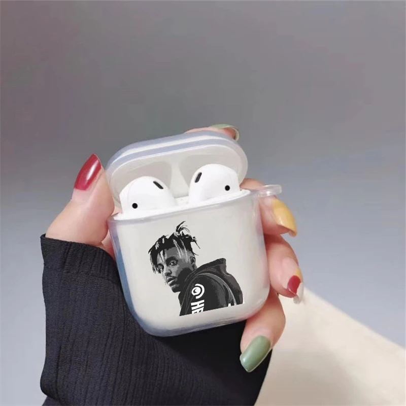 Сок Wrld смерти гонка за любовь чехол для Apple airpods s 1 2 Чистый Мягкий Чехол музыки