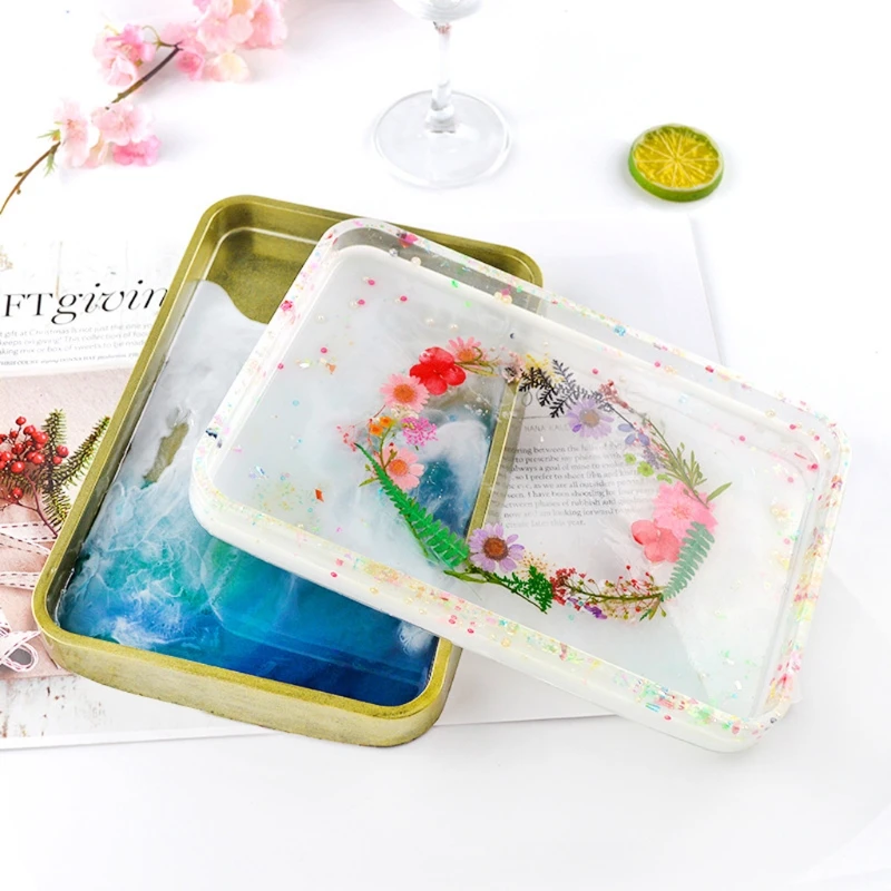 

Large Plate Resin Casting Molds Epoxy Resin Mold Silicone Mould Jewelry Storage Plate Dinner Dish Tray Casting Mold