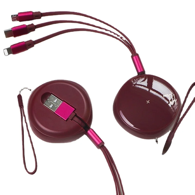 

USB-кабель зарядный 3-в-1, 5 А, Micro USB, Samsung A51, Huawei