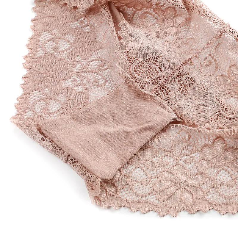 3 шт./лот цветочные сексуальные трусики для женщин нижнее белье открытые