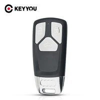 keyyou for audi a4 a4l a5 q5 q7 s4 s5 sq7 tt 2016 2017 key fob 2016 2018 smart card remote car key shell 3 buttons replacement