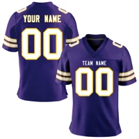 custom full sublimated football jerseys for men personalized sports uniform with team name and number