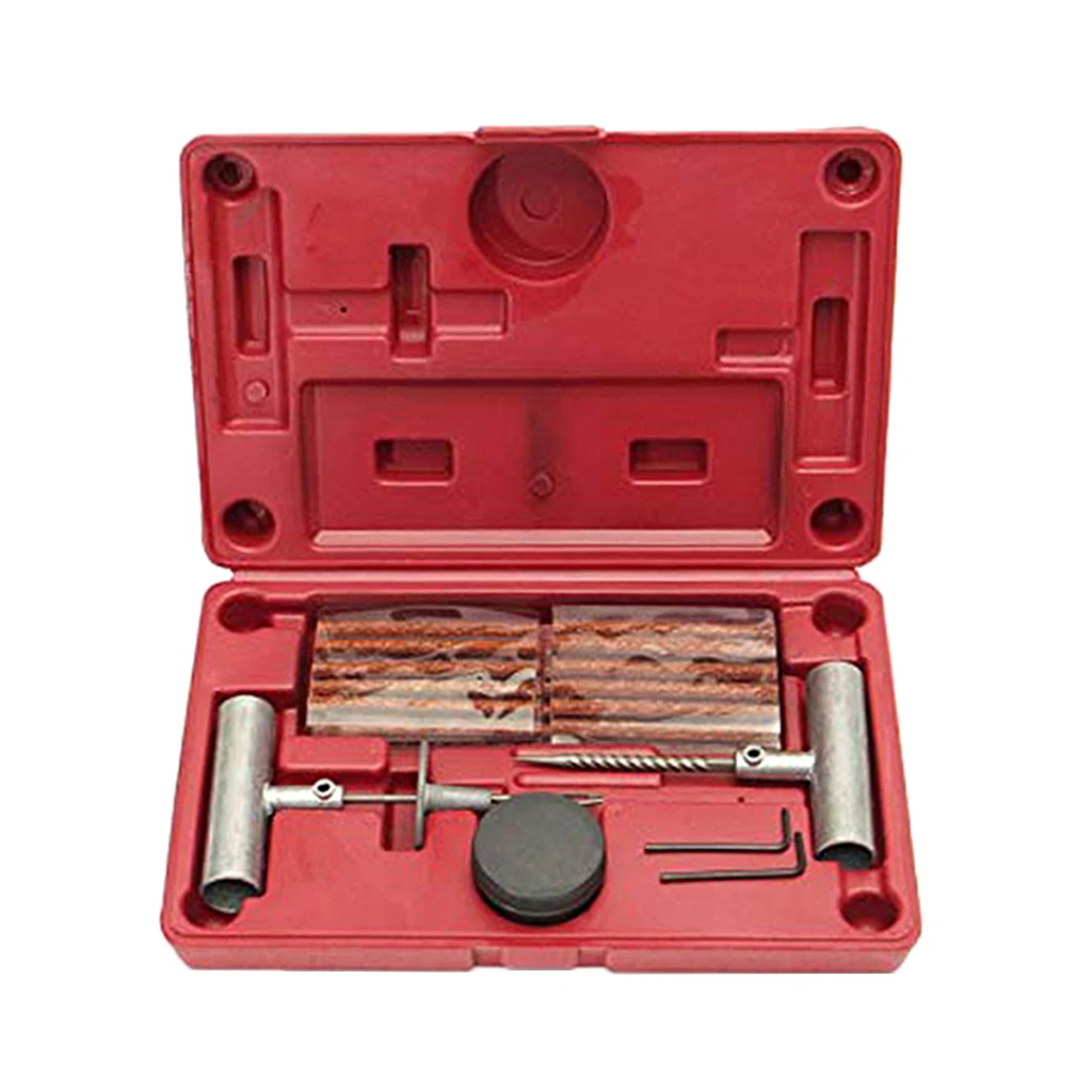 

HAND FLAT TIRE PATCH PLUGGER REPAIR PLUGGING REPAIR REPAIRING TOOL KIT AUTO PLUG