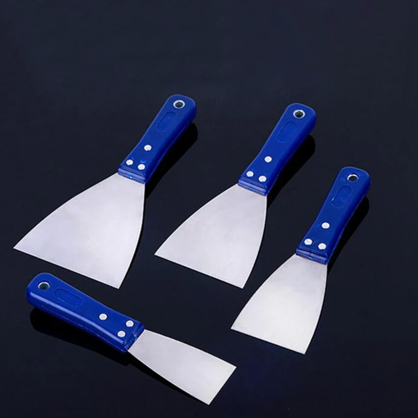 Нож для шпаклевки 2/3/5 дюйма 1 шт. скребок пластиковая ручка лопатка из нержавеющей