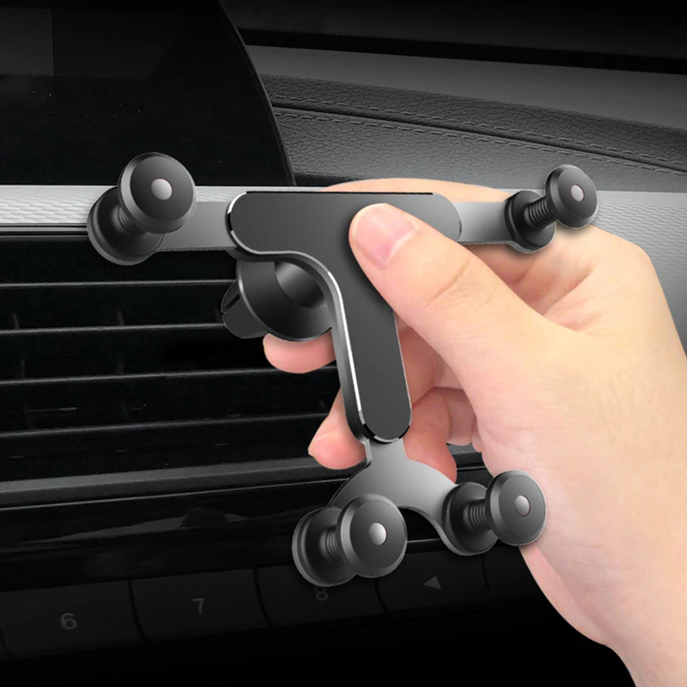 Металлический гравитационный Автомобильный держатель для телефона iPhone 11 Pro Max X XR