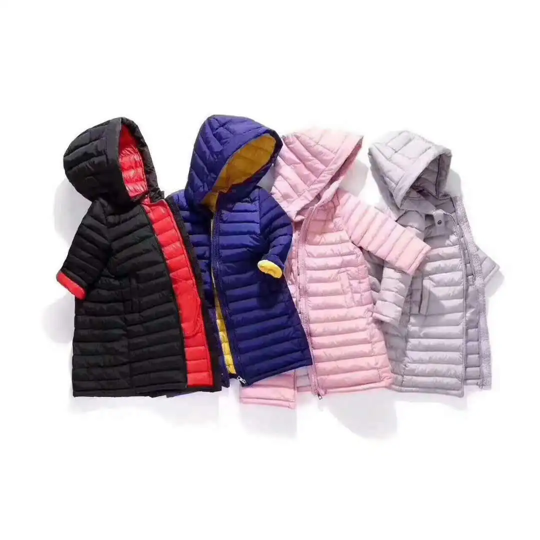 Зимняя стеганая куртка для девочек 3 7 дюймов детское модное пальто мальчиков