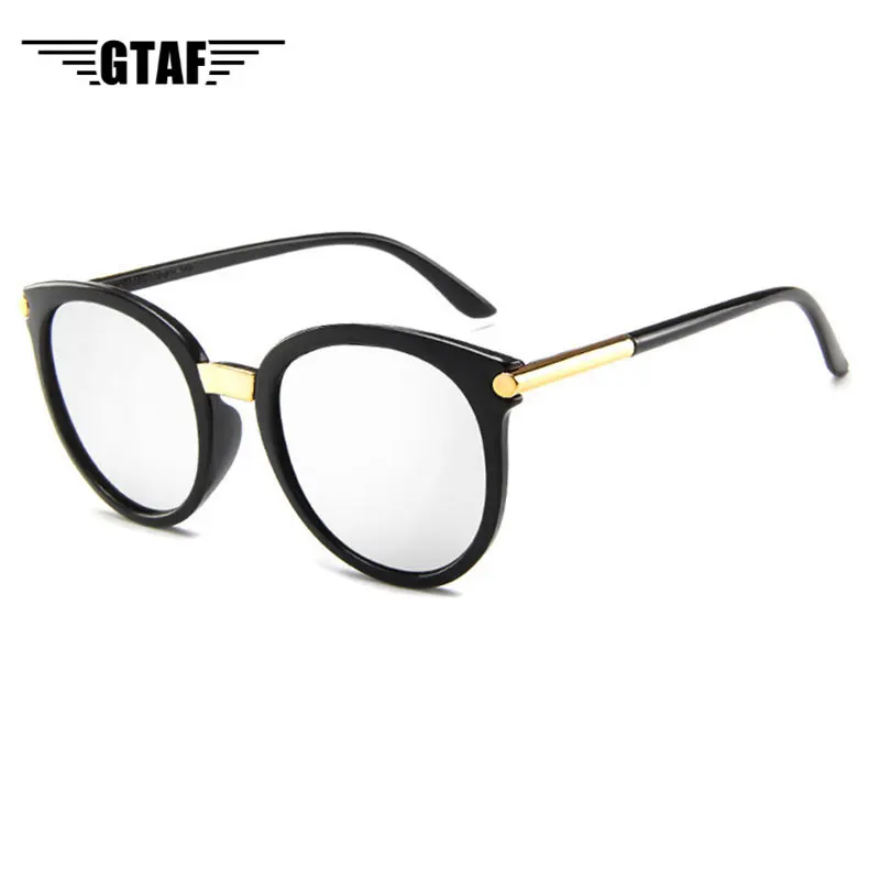 

2021 UV400 Fashion Classic Retro Round Frame Sunglasses Trend Unisex Big Black Frame Sun Glasses Women Man Gafas Oculos De Sol