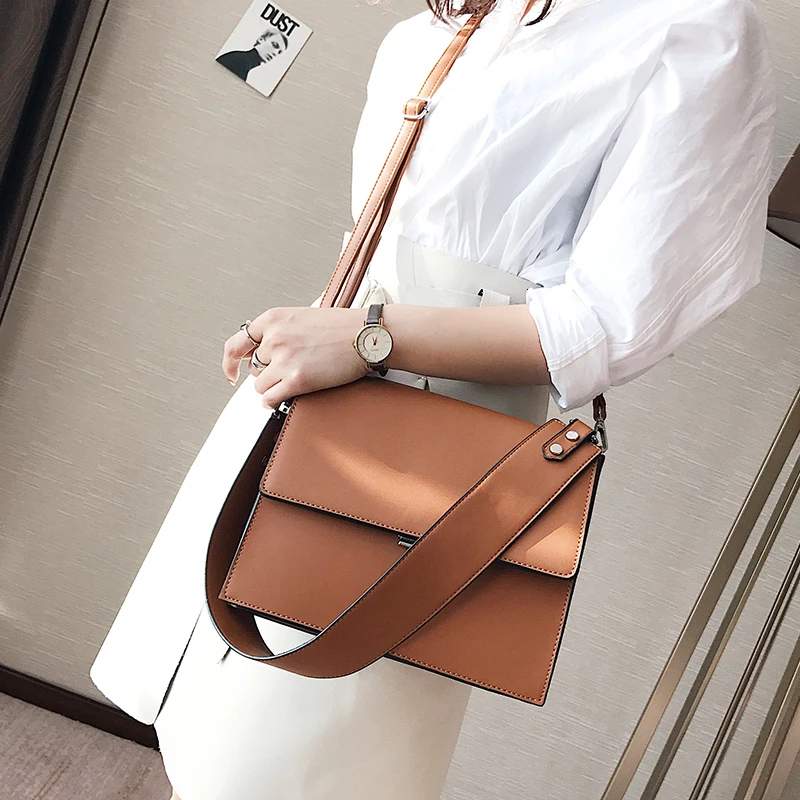 Модная простая женская сумка [BXX] из искусственной кожи брендовый дизайнерский