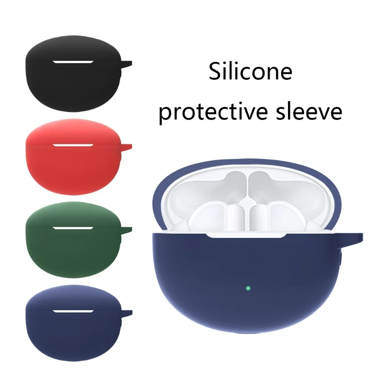 

Silicone Protective Cover Shell Anti-fall Earphone Case for Hua-wei Freebuds 4i Wireless Bluetooth Earbuds