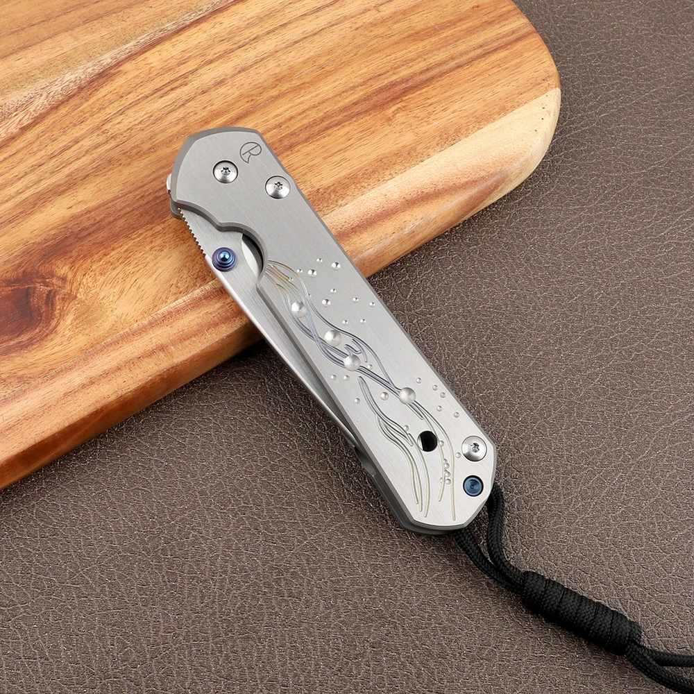 Large Sebenza 21 CPM S35vn Titanium Alloy Handle Foldable Fruit Pocket Camping Hunting Self-defense EDC Tool Kitchen Knife | Инструменты
