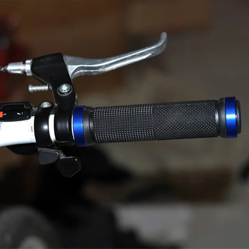

1 Pair Mountain Road Cycling Bike Bicycle MTB Handlebar Cover Grips Smooth Soft Rubber Anti-slip Handle Grip Lock Bar End