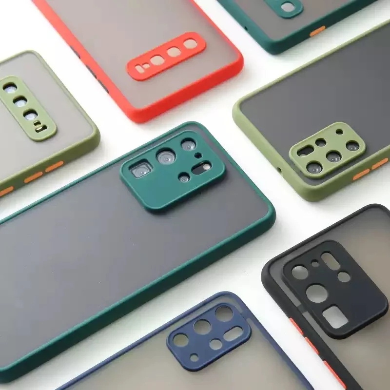 

Shockproof Matte Case For Samsung S20 FE S21 S10 S9 S8 Plus A72 A52 A51 A71 A50 A31 A42 A21S A12 M51 Note 20 10 Cover