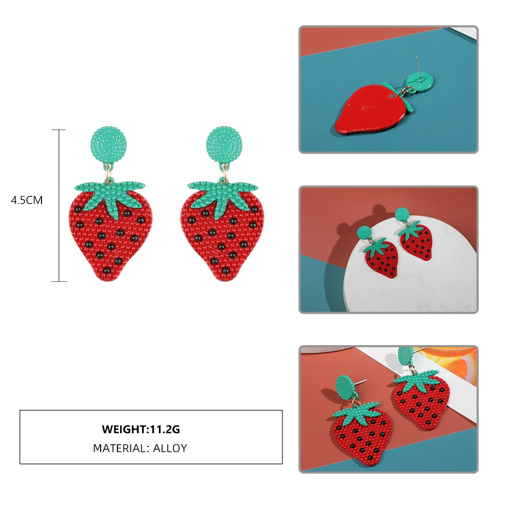 Женские серьги-подвески в Корейском стиле из акриловой смолы с мультяшным