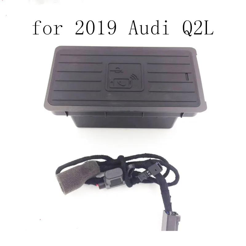 Автомобильный беспроводной зарядки для Audi Q6 Q5 Q3 Q2 мобильный телефон Беспроводное